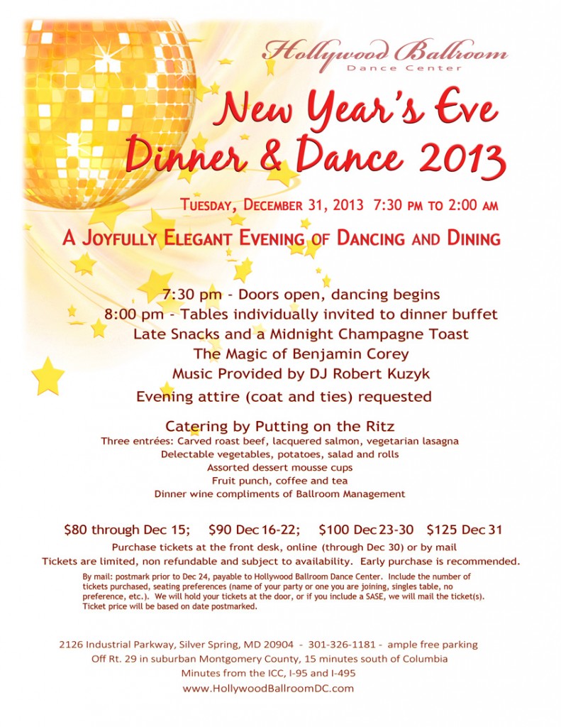 New Year&#039;s Eve Dinner Dance-web - Hollywood Ballroom Dance Center