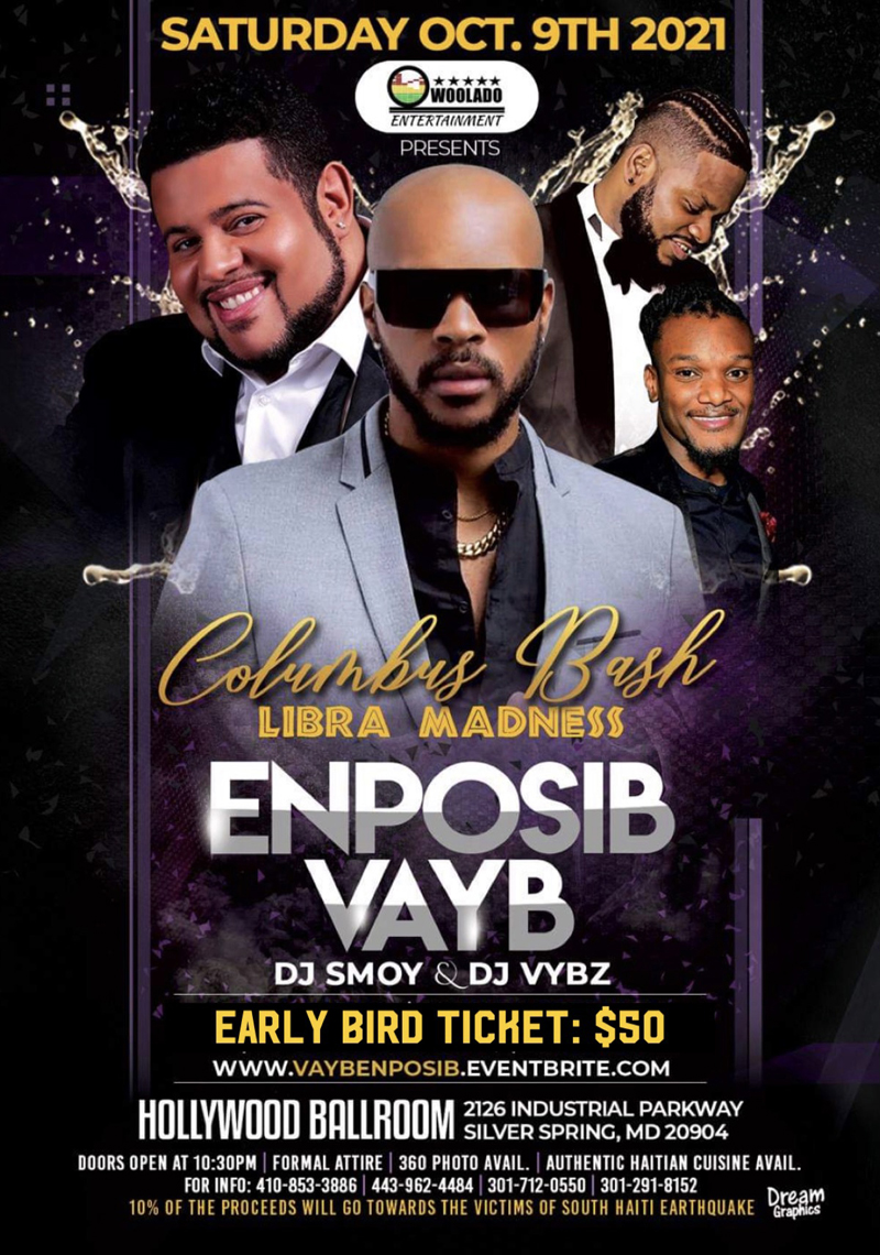 Enposib Vayb Haitian Band  Oct 9, 2021