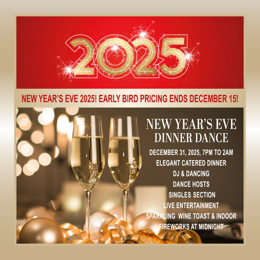 New Year's Eve Dinner Dance!